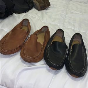 2 pairs Cole Haan Driving Loafers
